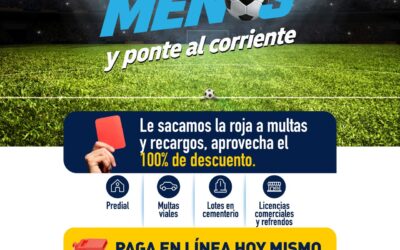INVITA AYUNTAMIENTO DE COLIMA A APROVECHAR DESCUENTOS DEL 100% JUNIO EN CONTRIBUCIONES Y PAGOS MUNICIPALES