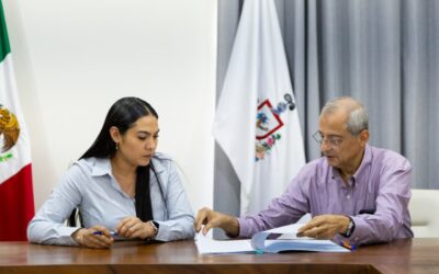 FIRMA INDIRA VIZCAÍNO DONACIÓN DE TERRENO DONDE SE CONSTRUYE CRIT COLIMA