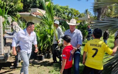 GOBIERNO DE INDIRA VIZCAÍNO ENTREGA MILES DE PLANTAS FRUTALES
