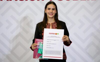 SE REGISTRA ROSI BAYARDO PARA LA COORDINACIÓN ESTATAL DE MORENA, INICIA CAMINO RUMBO A LA GUBERNATURA