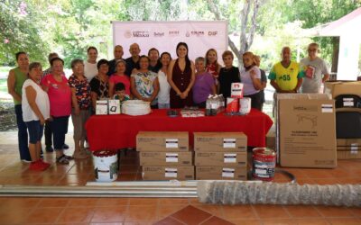 ENTREGA DIF ESTATAL MATERIAL PARA REHABILITACIÓN AL CENTRO DE ASISTENCIA SOCIAL ZONA ORIENTE
