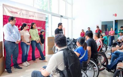 CON INVERSIÓN DE 1.4 MDP, LLEGA A COLIMA CASI 300 APOYOS FUNCIONALES PARA PERSONAS QUE MÁS LO NECESITAN