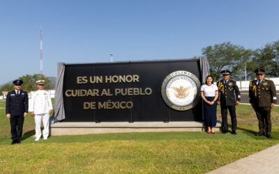 PRESIDE INDIRA VIZCAÍNO 7° ANIVERSARIO DE LA GUARDIA NACIONAL Y DEVELA MURO PARA HOMENAJEAR A SUS INTEGRANTES
