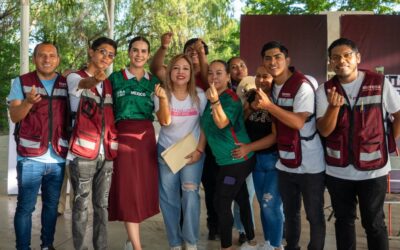 ENCABEZA ROSI BAYARDO ASAMBLEA VECINALES EN DEFENSA DE LA TRANSFORMACIÓN EN COLIMA Y LA VILLA