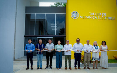 ENTREGAN PEÑA COLORADA-UDC LA TERCERA ETAPA DE UN PROYECTO DE MÁS DE  40 MILLONES, EN EL BACH. 11 DE MINATITLÁN