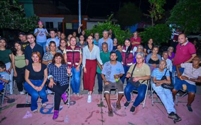 VISITA ROSI BAYARDO A FAMILIAS VILLALVARENSES EN DEFENSA DE LA TRANSFORMACIÓN Y SOBERANÍA NACIONAL