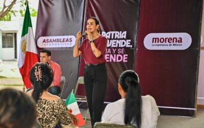 CELEBRA ROSI BAYARDO ASAMBLEAS VECINALES EN DEFENSA DE LA TRANSFORMACIÓN EN COLIMA Y VDEA
