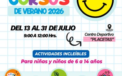 SE PREPARA COLIMA CAPITAL PARA UN VERANO DE DIVERSIÓN, ‘CURSO DE VERANO 2026’