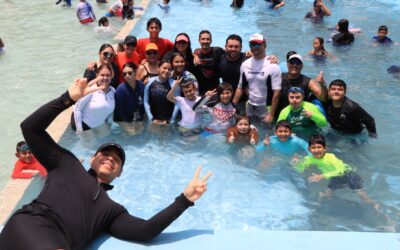 NIÑAS Y NIÑOS DEL CURSO DE VERANO DE LA UDIF DISFRUTARON LAS ALBERCAS DEL PARQUE REGIONAL DE COLIMA