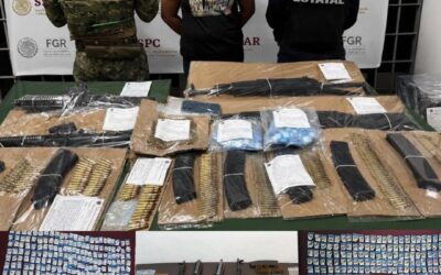 OPERATIVO CONTRA CELULA DEL CJNG EN MANZANILLO DEJA UNA PERSONA DETENIDA, DOS ABATIDAS Y EL ASEGURAMIENTO DE ARMAS  Y DROGAS