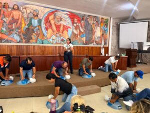 CAPACITA AYUNTAMIENTO DE COLIMA A SU PERSONAL EN PRIMEROS AUXILIOS