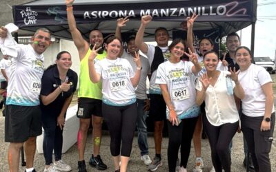 PARTICIPA PERSONAL DE ASIPONA EN CARRERA NEÓN TELETÓN
