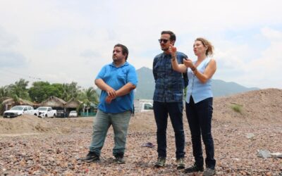 AYUNTAMIENTO DE MANZANILLO Y GOBIERNO DEL ESTADO REALIZAN TRABAJOS INICIALES PARA RECUPERACIÓN DEL PUENTE LA BOQUITA