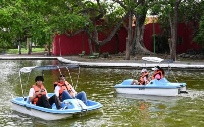 INDIRA VIZCAÍNO INVITA A FAMILIAS  COLIMENSES A VISITAR EL PARQUE REGIONAL Y LAS ALBERCAS EN ESTAS VACACIONES 