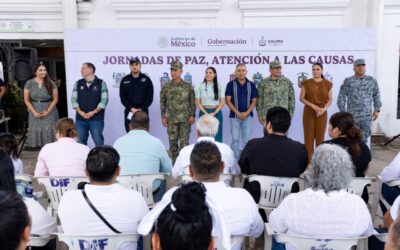 JORNADA DE PAZ ATIENDEN TEMAS DE SEGURIDAD, PREVENCIÓN Y ATENCIÓN A LAS CAUSAS: INDIRA VIZCAÍNO