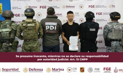LOGRAN DETENCIÓN DE SUJETO RESPONSABLE DE ROBO CALIFICADO Y TENÍA ORDEN DE REAPREHENSIÓN