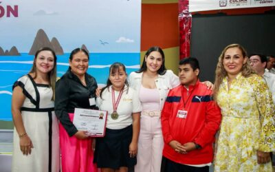 RECONOCE GOBERNADORA INDIRA VIZCAÍNO A 75 ESTUDIANTES QUE DESTACARON EN OLIMPIADA DEL CONOCIMIENTO