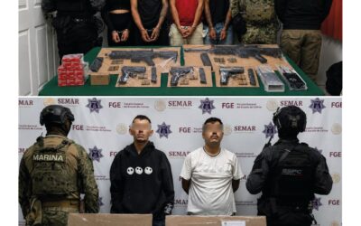 DETIENEN A 6 SICARIOS Y DESMANTELAN CÉLULA DELICTIVA ‘JALIPA’ DEL CJNG