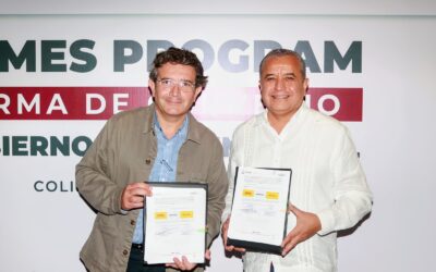 FIRMAN SEDECO Y DHL EXPRESS CONVENIO PARA FORTALECER A LAS MIPyMEs DE COLIMA