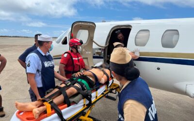 REALIZAN EVACUACIÓN MÉDICA DE PERSONA EN INMEDIACIONES DE ISLA SOCORRO, REVILLAGIGEDO