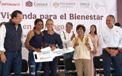 INFONAVIT ENTREGA VIVIENDAS DEL BIENESTAR EN DURANGO