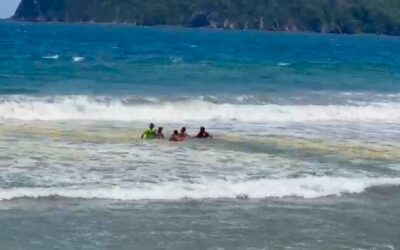 REALIZAN DOBLE RESCATE EN MIRAMAR