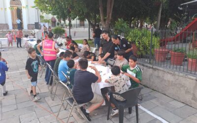 POLICÍA MUNICIPAL DE COLIMA INSTALA CIRCUITO VIAL INFANTIL PARA FOMENTAR CULTURAL VIAL