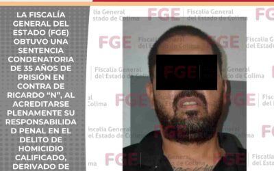 ECHAN 35 AÑOS DE CÁRCEL A RESPONSABLE DE HOMICIDIO EN NEGOCIO DE MAQUINITAS EN VDEA
