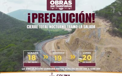 SEIDUM ANTICIPA CIERRE TOTAL NOCTURNO EN ‘LA SALADA’ ESTE SÁBADO, DOMINGO Y LUNES