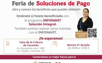 INFONAVIT OFRECE SOLUCIONES DE PAGO A LOS ACREDITADOS DE TECOMÁN