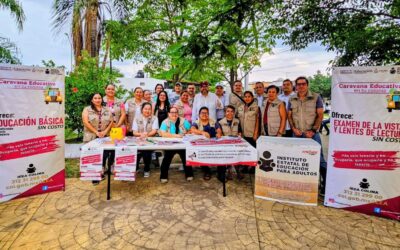 CON ‘CARAVANA EDUCATIVA EN TU COLONIA’, IEEA REFUERZA ESTRATEGIA DE INCORPORACIÓN