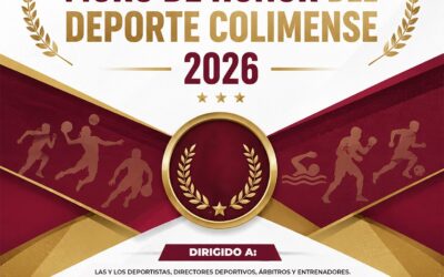 ABRE INCODE CONVOCATORIA PARA EL MURO DE HONOR DEL DEPORTE COLIMENSE 2026