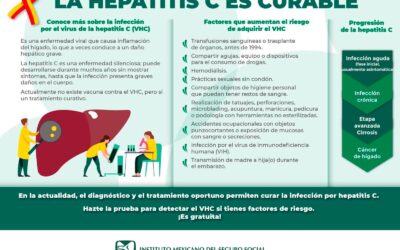 DESTACA IMSS COLIMA IMPORTANCIA DE DETECTAR A TIEMPO LA HEPATITIS PARA EVITAR COMPLICACIONES