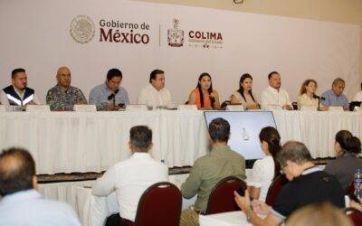 INDIRA VIZCAÍNO, SICT, GN Y PINFRA INFORMAN A CÁMARAS EMPRESARIALES AVANCES DE AUTOPISTA COLIMA-MANZANILLO