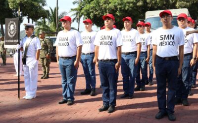 LA SECRETARÍA DE MARINA DA LA BIENVENIDA A MARINEROS DEL SERVICIO MILITAR NACIONAL 