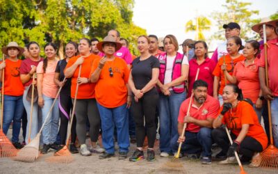 MACRO BRIGADA DE LIMPIEZA EN VDEA INTERVIENE ESPACIO DEPORTIVO DRAGONES