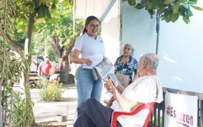 KAREN JURADO CIERRA UNA SEMANA INTENSA DE TRABAJO CERCA DE LAS FAMILIAS DE VILLA DE ÁLVAREZ