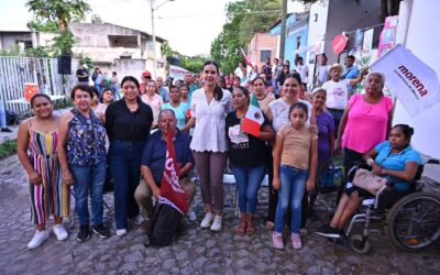 ROSI BAYARDO MANTIENE MAYOR RESPALDO Y CERCANÍA CON LA GENTE ANTE PRÓXIMA ENCUESTA DE MORENA Y ALIADOS 