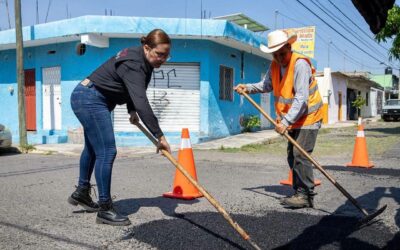 KAREN JURADO REALIZA LA QUINTA JORNADA DE BACHEO EN VILLA DE ÁLVAREZ