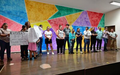 AYUNTAMIENTO CAPITALINO Y VECINOS DE BOSQUES DEL SUR ACUERDAN ACCIONES PARA MEJORAR  LA COLONIA; QUEDA ILUMINADA AL 100%