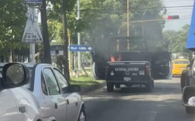 SSPC ATIENDE FALLA MECÁNICA EN PATRULLA DE LA POLICÍA ESTATAL