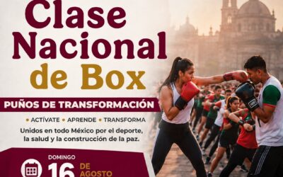 INCODE INVITA A LA CLASE GRATUITA DE BOX «PUÑOS DE TRANSFORMACIÓN» EL 16 DE AGOSTO EN LA UNIDAD MORELOS
