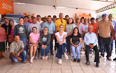 ROSI BAYARDO COMPARTE AVANCES DE LA 4T CON PERSONAS DEDICADAS AL CAMPO DEL MUNICIPIO DE COLIMA