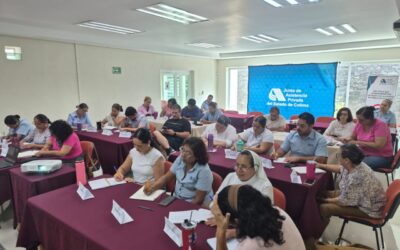 REPRESENTANTES DE IAP SE CAPACITAN PARA APOYAR DE MEJOR MANERA A POBLACIÓN VULNERABLE DEL ESTADO DE COLIMA