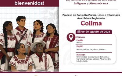 INPI REALIZARÁ CONSULTA A COMUNIDADES INDÍGENAS Y AFROMEXICANAS ESTE DOMINGO EN LA UIC