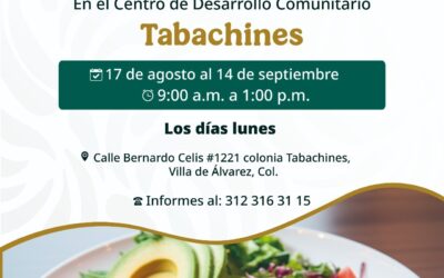 DIF ESTATAL COLIMA IMPULSA CAPACITACIÓN GRATUITA CON CURSOS DE COCINA Y ELABORACIÓN DE PRODUCTOS ARTESANALES