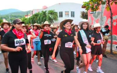 GOBIERNO DE INDIRA VIZCAÍNO IMPULSA EL «VAQUERUN 3K» PARA JÓVENES EN IXTLAHUACÁN