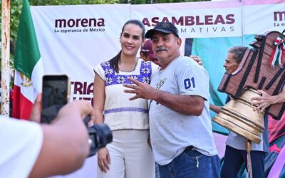 MATIENE PASO FIRMA ROSI BAYARDO EN SU CAMINAR EN DEFENSA DE LA SOBERANÍA