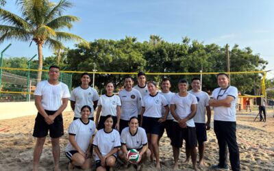 LA SEXTA REGIÓN NAVAL FOMENTA EL DEPORTE ENTRE SU PERSONAL A TRAVÉS DE LA INAUGURACIÓN DE UNA CANCHA DE VOLEIBOL DE PLAYA