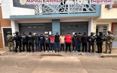 GABINETE DE SEGURIDAD DETIENE A 20 INTEGRANTES DEL CJNG EN OPERACIÓN SIMULTÁNEA EN HIDALGO, JALISCO Y MICHOACÁN